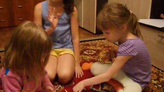 Мисс Виталина и страна лошадей рисуют фигуры Ангелина, Виталина, Амира смотреть онлайн