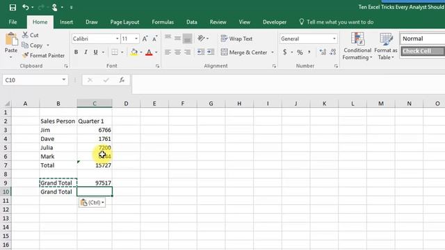 3D Sum in Excel смотреть онлайн