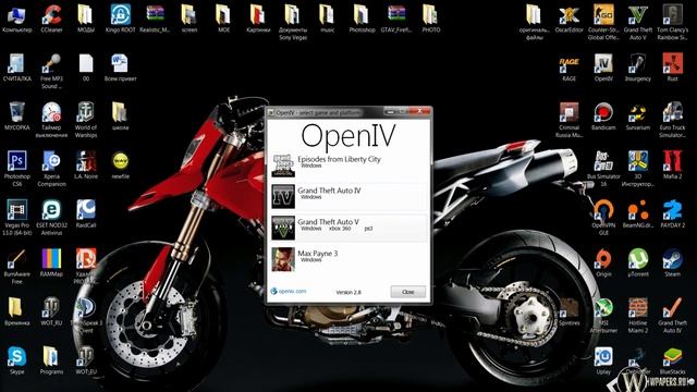 УСТАНОВКА МОДОВ С ПОМОЩЬЮ OpenIV(GTA5) смотреть онлайн