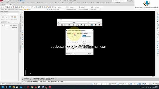 Covadis 17.1H et Autocad Map 3d 2023 import les Tables Normes Maroc 2022 смотреть онлайн