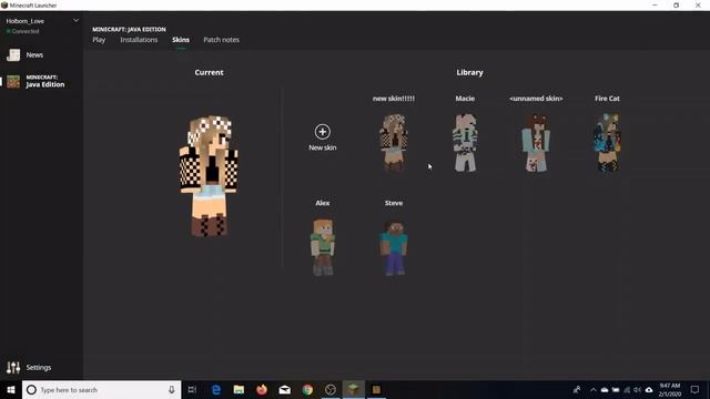 How to get custom skins for Minecraft Java, and Windows 10 edition! 0$ смотреть онлайн