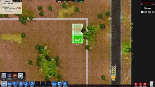 Ep 1 - Prison Architect - sandbox mode PC gameplay (lightly modded) смотреть онлайн