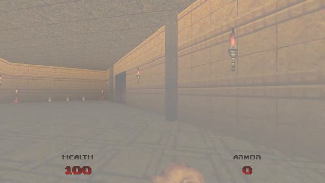 Doom 64 level 13, Dark Citadel: Blue key (safer method, example 2) смотреть онлайн