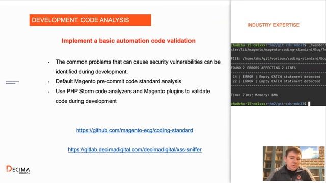 30 min with CTO: Magento Security смотреть онлайн