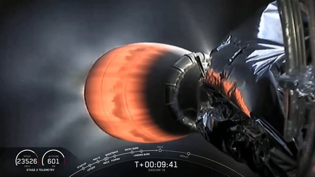 Трансляция пуска Falcon 9 (SAOCOM 1B) смотреть онлайн