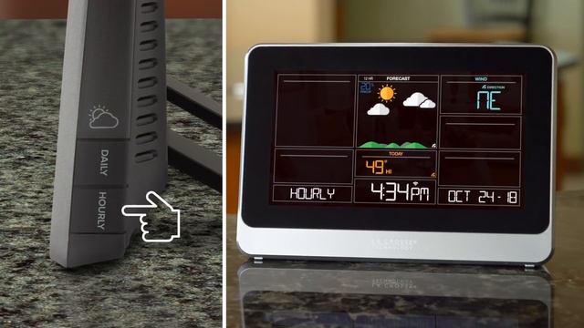 Wi-Fi Professional Weather Station with AccuWeather Forecast смотреть онлайн
