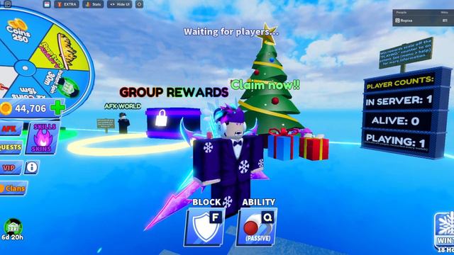 How to CLAIM TACT ABILITY In Blade Ball смотреть онлайн