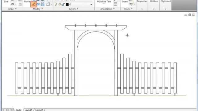 Edit 2D Objects - AutoCAD LT 2011 смотреть онлайн