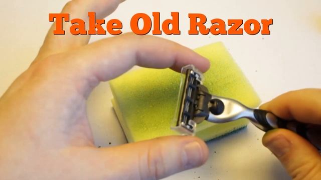 How To Sharpen And Reuse An Old Dull Razor Blade With Sponge And Polishing Paste GOI Simple LifeHac смотреть онлайн