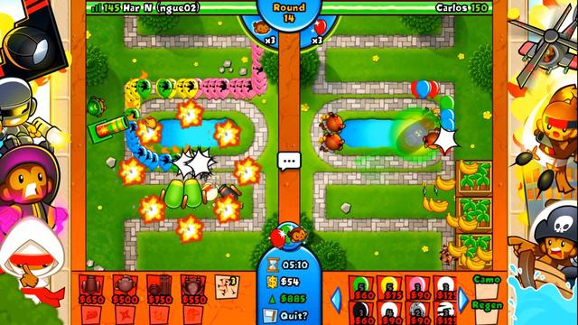 Flash on Mobile CHALLENGE! Bloons TD Battles Mobile Gameplay E24 смотреть онлайн