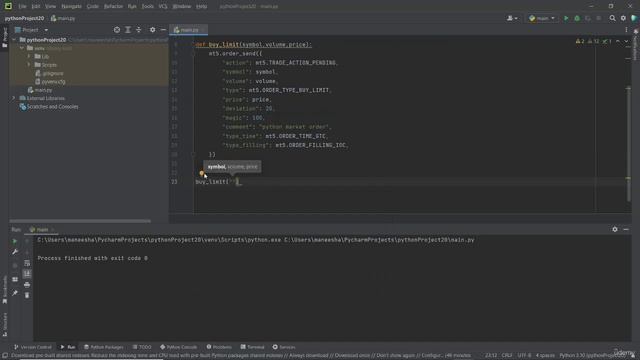 2 Placing Buy Limit and Sell Limit Orders with Python смотреть онлайн