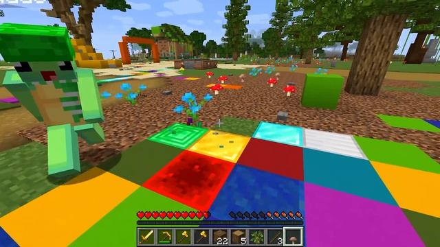 Mongo Has A RAINBOW TOUCH In Minecraft! смотреть онлайн