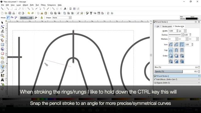 Turn a SVG into Embroidery File Tutorial! 100% Free Digitizing Software! смотреть онлайн