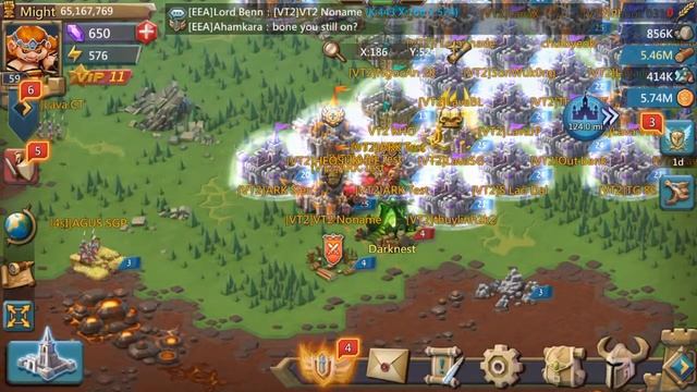 Lords Mobile K443. Bot sending resources to VT2 guild members. смотреть онлайн