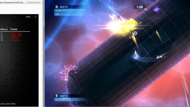 Geometry Wars 3 Dimensions Trainer +4 смотреть онлайн
