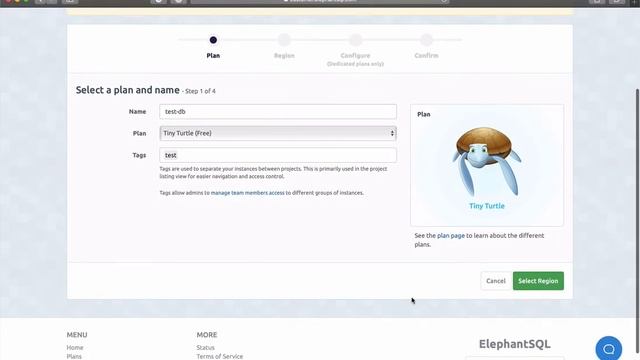 elephant sql setup смотреть онлайн