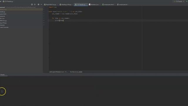 Parsing CSV Files in Python смотреть онлайн