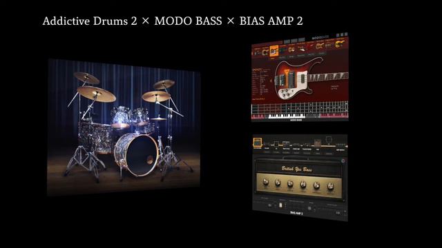 Addictive Drums 2 × MODO BASS × BIAS AMP 2 смотреть онлайн