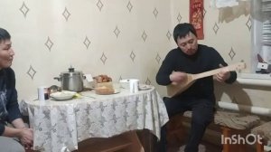 Зазвучала моя калмыцкая  «сибирская домбра». Дмитрий Шараев  настроил домбру