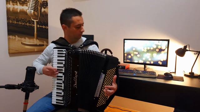 Vladimir Obradović Agino kolo, Accordion Online Academy смотреть онлайн