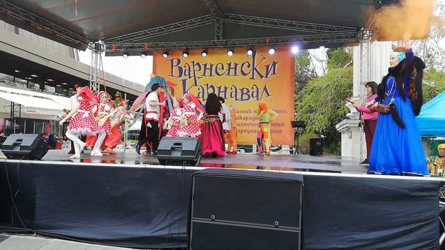 ПЕРВОЕ МЕСТО?Участия в КАРНАВАЛЕ Болгария г.Варна!Ансамбль "КАЛИНКА МАЛИНКА!! смотреть онлайн