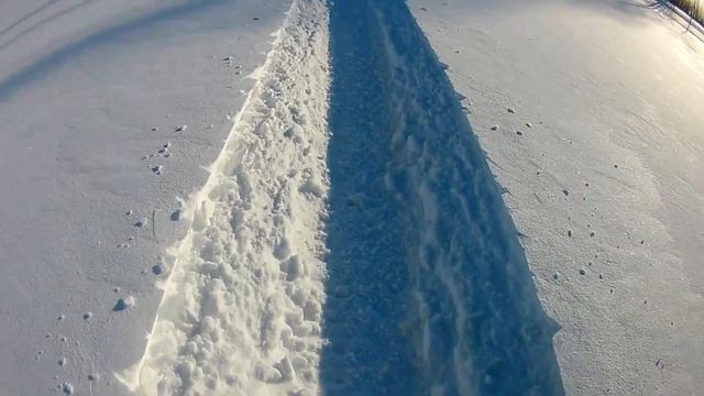 Снегоход Тайга с Лифан 20 по наледи Вода под снегом смотреть онлайн