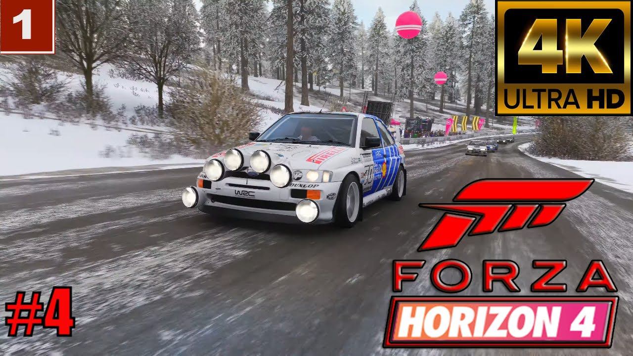 4К Forza Horizon 4 gameplay Часть 4 смотреть онлайн