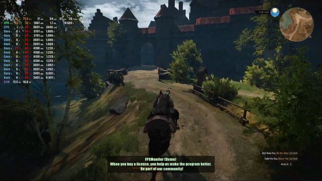 The Witcher 3 - Acer Nitro 5 AN515-55 (2022) benchmark gameplay | RTX 3050Tİ + i7-10750H | смотреть онлайн
