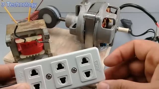 I get free 220v 8000w electric power from Transformer use magnetic coil and big copper смотреть онлайн