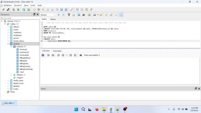 6. Essential SQL Practice - Q5 (Current day sales less than previous day) | Data Analysis Essential смотреть онлайн