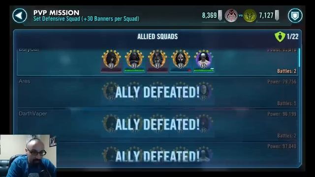 Best Teams For Territory Wars (Defense/Offense) SWGOH смотреть онлайн