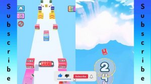 Jelly Run 2048 | Jelly Tube Run 2048 | Android, iOS | Satisfying Mobile Games #3