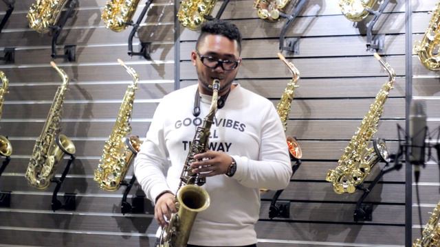 Amirul Muaz play test on his overhauled Selmer Mk VI Alto Saxophone смотреть онлайн
