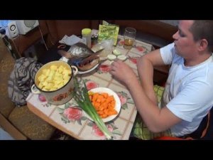 =Хочу Пожрать= Уха из красной рыбы в казане