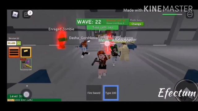 Играем в ZOMBIE ATTACK!! С МИЛАНОЙ! смотреть онлайн