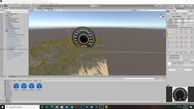 Customizing Player Car With Speed Meter RCC Unity #12 | Car Racing Game In Unity смотреть онлайн