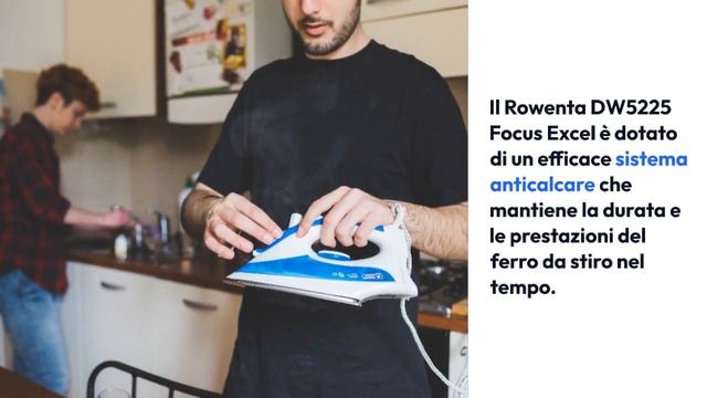 ? -26% DI SCONTO! Rowenta DW5225 Focus Excel Ferro da Stiro a Vapore смотреть онлайн