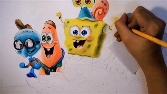 COMO DIBUJAR TODOS LOS PERSONAJES DE BOB ESPONJA BEBES (NICKELODEON) BOB ESPONJA AL RESCATE DRAW смотреть онлайн