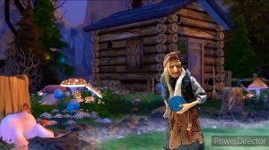 избушка на курьих ножках #история бабы яги #проект #сказочный лес #карвинг арт