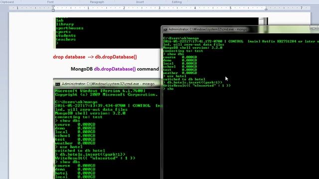 HOW TO DROP DATABASE MONGODB смотреть онлайн