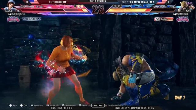 360 ENTRANTS! TNS TEKKEN 8 TOURNEY #5 (FightingGM JoeCrush Shadow20z Dr.TheJakeMan Aibo) Pools Top смотреть онлайн