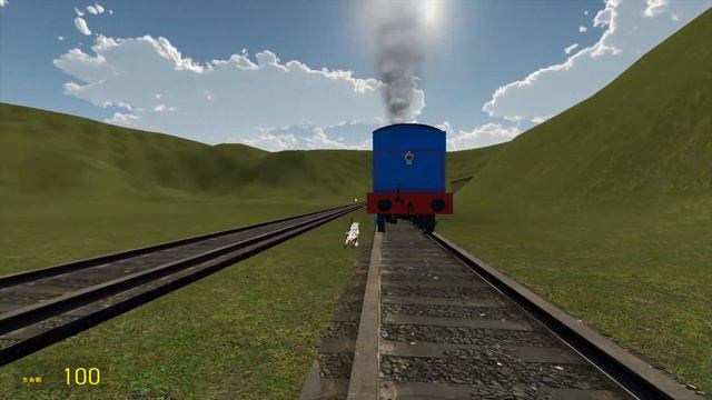 Building A Thomas Train Chased By Thomas Train In Garry's Mod