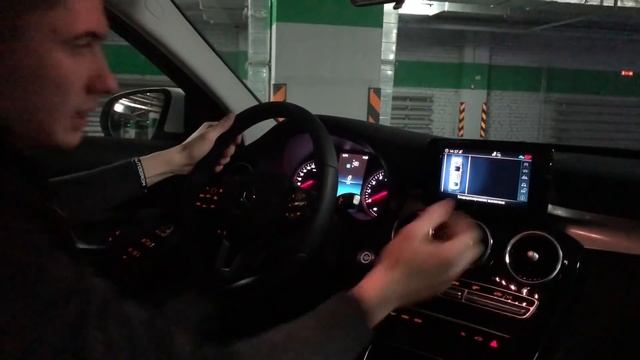 Тест драйв MB C-Class . Работа ME CONNECT