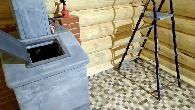 Гефест 3К печь банная + облицовка President смотреть онлайн