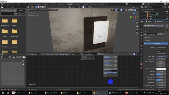 Blender 2.8 | Fence Texture | JPG Image | Alpha Blend смотреть онлайн
