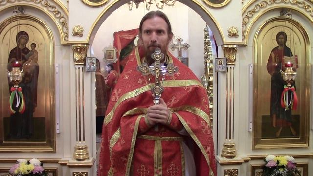 Проповедь иеромонаха Михей в неделю 5-ю по Пасхе смотреть онлайн