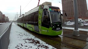 Трамвай ЧИЖИК. Март 2019.