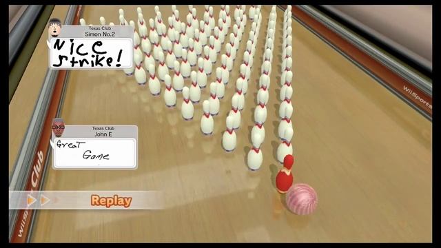 100 Pin Madness! Let's Play Wii Sports Club Bowling Part 2 смотреть онлайн