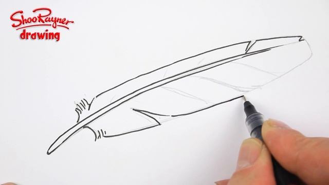 How To Draw A Feather