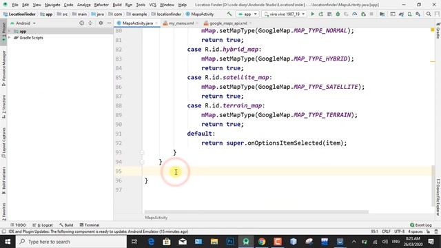 How to Locate &Show Your Location on Google Map in Android Studio|Get current Location on Google Ma смотреть онлайн